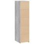 Aparador alto madera de ingeniería gris Sonoma 30x41x124 cm de , Aparadores - Ref: Foro24-846381, Precio: 56,16 €, Descuento: %