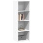 Aparador alto madera de ingeniería blanco 40x41x124 cm de , Aparadores - Ref: Foro24-846383, Precio: 62,30 €, Descuento: %