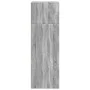 Aparador alto madera de ingeniería gris Sonoma 40x41x124 cm de , Aparadores - Ref: Foro24-846388, Precio: 61,35 €, Descuento: %