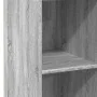 Aparador alto madera de ingeniería gris Sonoma 40x41x124 cm de , Aparadores - Ref: Foro24-846388, Precio: 61,35 €, Descuento: %