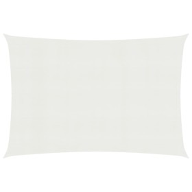 Toldo de vela HDPE blanco 160 g/m² 2,5x4,5 m de vidaXL, Sombrillas - Ref: Foro24-311235, Precio: 35,14 €, Descuento: %