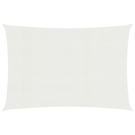 Toldo de vela HDPE blanco 160 g/m² 2,5x4,5 m de vidaXL, Sombrillas - Ref: Foro24-311235, Precio: 35,14 €, Descuento: %