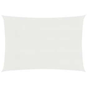 Toldo de vela HDPE blanco 160 g/m² 2,5x3 m de vidaXL, Sombrillas - Ref: Foro24-311232, Precio: 25,74 €, Descuento: %