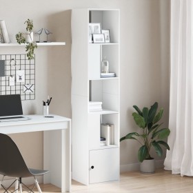 Estantería de madera de ingeniería blanca 40x36x189 cm de , Librerías y estanterías - Ref: Foro24-848241, Precio: 80,07 €, De...