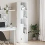 Estantería de madera de ingeniería blanca 40x36x189 cm de , Librerías y estanterías - Ref: Foro24-848241, Precio: 79,01 €, De...