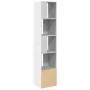 Estantería de madera de ingeniería blanca 40x36x189 cm de , Librerías y estanterías - Ref: Foro24-848241, Precio: 79,01 €, De...