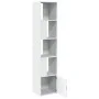 Estantería de madera de ingeniería blanca 40x36x189 cm de , Librerías y estanterías - Ref: Foro24-848241, Precio: 79,01 €, De...