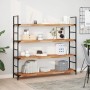Tablero de mesa rectangular madera maciza acacia 140x30x4 cm de , Tableros para mesas - Ref: Foro24-4008844, Precio: 87,58 €,...