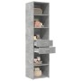 Aparador de madera de ingeniería gris hormigón 45x42,5x185 cm de , Aparadores - Ref: Foro24-3281451, Precio: 115,56 €, Descue...