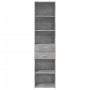 Aparador de madera de ingeniería gris hormigón 45x42,5x185 cm de , Aparadores - Ref: Foro24-3281451, Precio: 115,56 €, Descue...