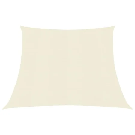Cream HDPE sail awning 160 g/m² 3/4x2 m by vidaXL, Umbrellas - Ref: Foro24-311213, Price: 19,63 €, Discount: %