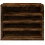 Organizador de escritorio madera roble ahumado 36x26x29,5 cm de , Clasificación y organización - Ref: Foro24-848049, Precio: ...