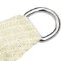 Cream HDPE sail awning 160 g/m² 3/4x2 m by vidaXL, Umbrellas - Ref: Foro24-311213, Price: 19,63 €, Discount: %