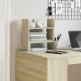 Organizador escritorio madera color roble Sonoma 38,5x17x39 cm de , Clasificación y organización - Ref: Foro24-848061, Precio...