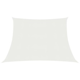 Toldo de vela blanco HDPE 160 g/m² 3/4x3 m de vidaXL, Sombrillas - Ref: Foro24-311269, Precio: 32,32 €, Descuento: %