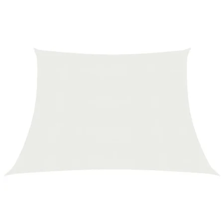 Toldo de vela blanco HDPE 160 g/m² 3/4x3 m de vidaXL, Sombrillas - Ref: Foro24-311269, Precio: 22,45 €, Descuento: %