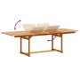 Juego comedor de jardín 9 pzas madera maciza acacia y textileno de , Conjuntos de jardín - Ref: Foro24-3279321, Precio: 1,00 ...
