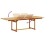 Juego comedor de jardín 9 pzas madera maciza acacia y textileno de , Conjuntos de jardín - Ref: Foro24-3279279, Precio: 946,1...