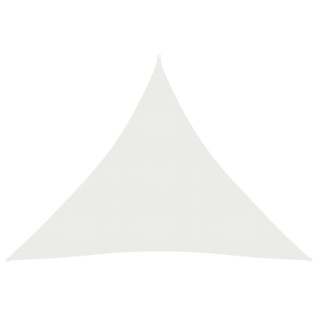 Toldo de vela blanco HDPE 160 g/m² 4x4x4 m de vidaXL, Sombrillas - Ref: Foro24-311258, Precio: 31,39 €, Descuento: %