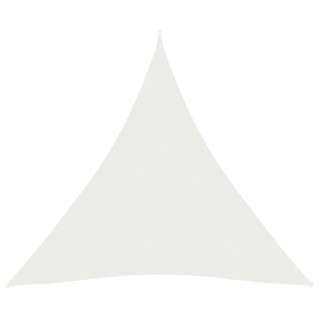 Toldo de vela HDPE blanco 160 g/m² 4x5x5 m de vidaXL, Sombrillas - Ref: Foro24-311261, Precio: 29,56 €, Descuento: %