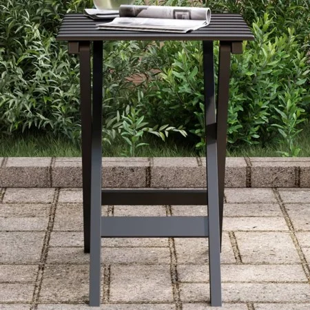 Mesa auxiliar plegable madera maciza de álamo negro de , Mesas de jardín - Ref: Foro24-4008871, Precio: 32,20 €, Descuento: %
