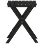 Mesa auxiliar plegable madera maciza de álamo negro de , Mesas de jardín - Ref: Foro24-4008871, Precio: 32,20 €, Descuento: %