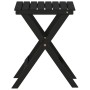 Mesa auxiliar plegable madera maciza de álamo negro de , Mesas de jardín - Ref: Foro24-4008871, Precio: 34,17 €, Descuento: %