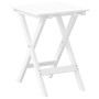 Mesa auxiliar plegable madera maciza de álamo blanca de , Mesas de jardín - Ref: Foro24-4008873, Precio: 34,17 €, Descuento: %