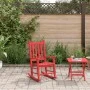 Mecedora para niños madera maciza de álamo roja de , Mecedoras - Ref: Foro24-4008878, Precio: 76,17 €, Descuento: %