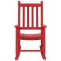 Mecedora para niños madera maciza de álamo roja de , Mecedoras - Ref: Foro24-4008878, Precio: 76,17 €, Descuento: %