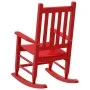 Mecedora para niños madera maciza de álamo roja de , Mecedoras - Ref: Foro24-4008878, Precio: 76,17 €, Descuento: %