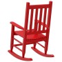 Mecedora para niños madera maciza de álamo roja de , Mecedoras - Ref: Foro24-4008878, Precio: 77,52 €, Descuento: %