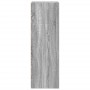 Aparador alto madera de ingeniería gris Sonoma 45x41x124 cm de , Aparadores - Ref: Foro24-846395, Precio: 62,33 €, Descuento: %