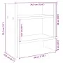 Organizador escritorio madera roble ahumado 34,5x15,5x35,5 cm de , Clasificación y organización - Ref: Foro24-848056, Precio:...