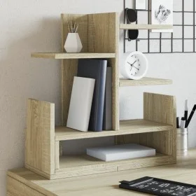 Organizador escritorio madera color roble Sonoma 49x20x52,5 cm by , Classification and organization - Ref: Foro24-848075, Pri...