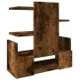 Organizador de escritorio madera roble ahumado 49x20x52,5 cm de , Clasificación y organización - Ref: Foro24-848077, Precio: ...