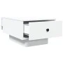 Mesa de centro madera de ingeniería blanco 60x45x31 cm de , Mesas de centro - Ref: Foro24-848080, Precio: 64,28 €, Descuento: %
