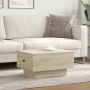 Mesa de centro madera de ingeniería roble Sonoma 60x45x31 cm de , Mesas de centro - Ref: Foro24-848082, Precio: 64,70 €, Desc...