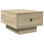 Mesa de centro madera de ingeniería roble Sonoma 60x45x31 cm de , Mesas de centro - Ref: Foro24-848082, Precio: 64,70 €, Desc...