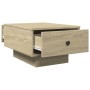 Mesa de centro madera de ingeniería roble Sonoma 60x45x31 cm de , Mesas de centro - Ref: Foro24-848082, Precio: 64,70 €, Desc...
