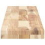 Estante flotante madera maciza de acacia sin tratar 120x20x4 cm de , Estantes y estanterías - Ref: Foro24-3279431, Precio: 54...