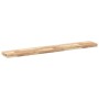Estante flotante madera maciza de acacia sin tratar 120x20x4 cm de , Estantes y estanterías - Ref: Foro24-3279431, Precio: 54...