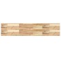 Estante flotante madera maciza de acacia sin tratar 120x30x4 cm de , Estantes y estanterías - Ref: Foro24-3279459, Precio: 74...