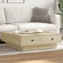 Mesa de centro madera de ingeniería roble Sonoma 90x90x28 cm de , Mesas de centro - Ref: Foro24-848089, Precio: 100,22 €, Des...