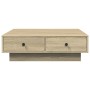 Mesa de centro madera de ingeniería roble Sonoma 90x90x28 cm de , Mesas de centro - Ref: Foro24-848089, Precio: 100,22 €, Des...