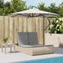 Tumbona doble con cojines ratán sintético beige de , Tumbonas - Ref: Foro24-368093, Precio: 280,30 €, Descuento: %
