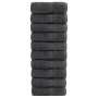 Toallas SOLUND 10 unidades gris antracita 30x30 cm 600 gsm de , Toallas - Ref: Foro24-137150, Precio: 23,68 €, Descuento: %