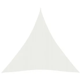 Toldo de vela blanco HDPE 160 g/m² 5x6x6 m de vidaXL, Sombrillas - Ref: Foro24-311263, Precio: 36,91 €, Descuento: %