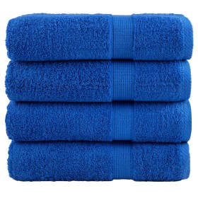 Toallas de baño SOLUND 4 unidades azul 100x150 cm 600 gsm de , Toallas - Ref: Foro24-137192, Precio: 75,94 €, Descuento: %