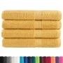 Toallas premium SOLUND 4 unidades dorado 100x200 cm 600 gsm de , Toallas - Ref: Foro24-137294, Precio: 95,70 €, Descuento: %